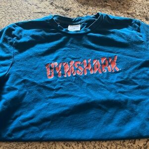 GYMSHARK men’s small dark turquoise T-shirt